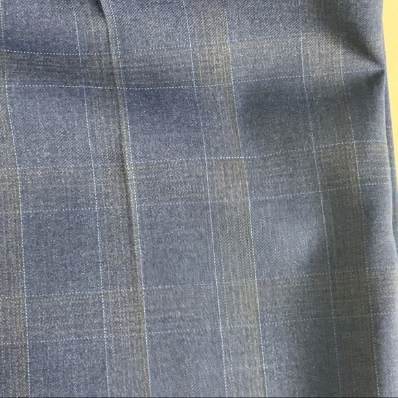 TED BAKER LONDON Jay 100% Wool Plaid  Men's Trousers - Picture 14 of 14